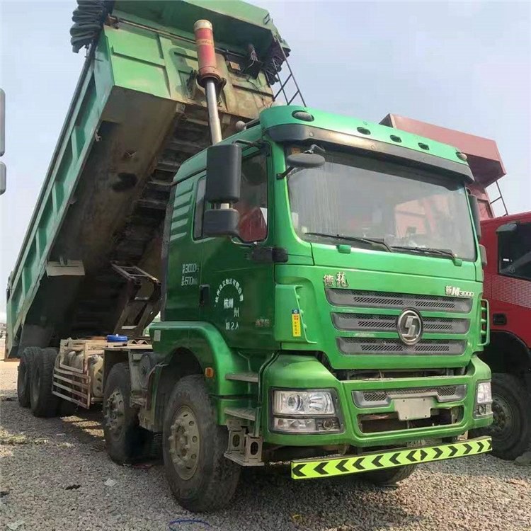 二手前四后六自卸车爆胎怎么处理