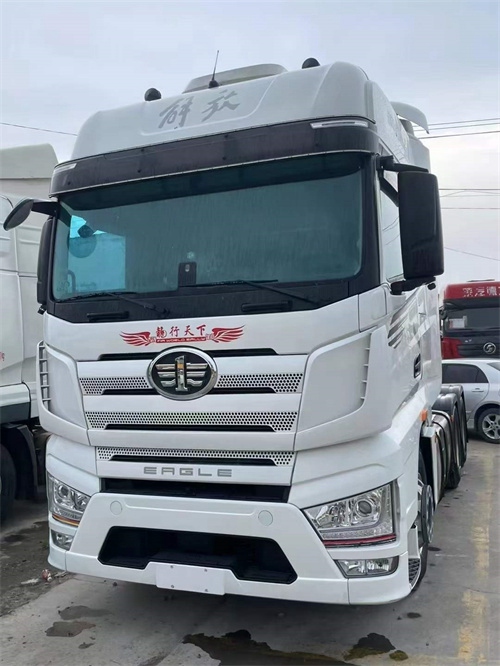 二手解放J7牵引车如何倒车