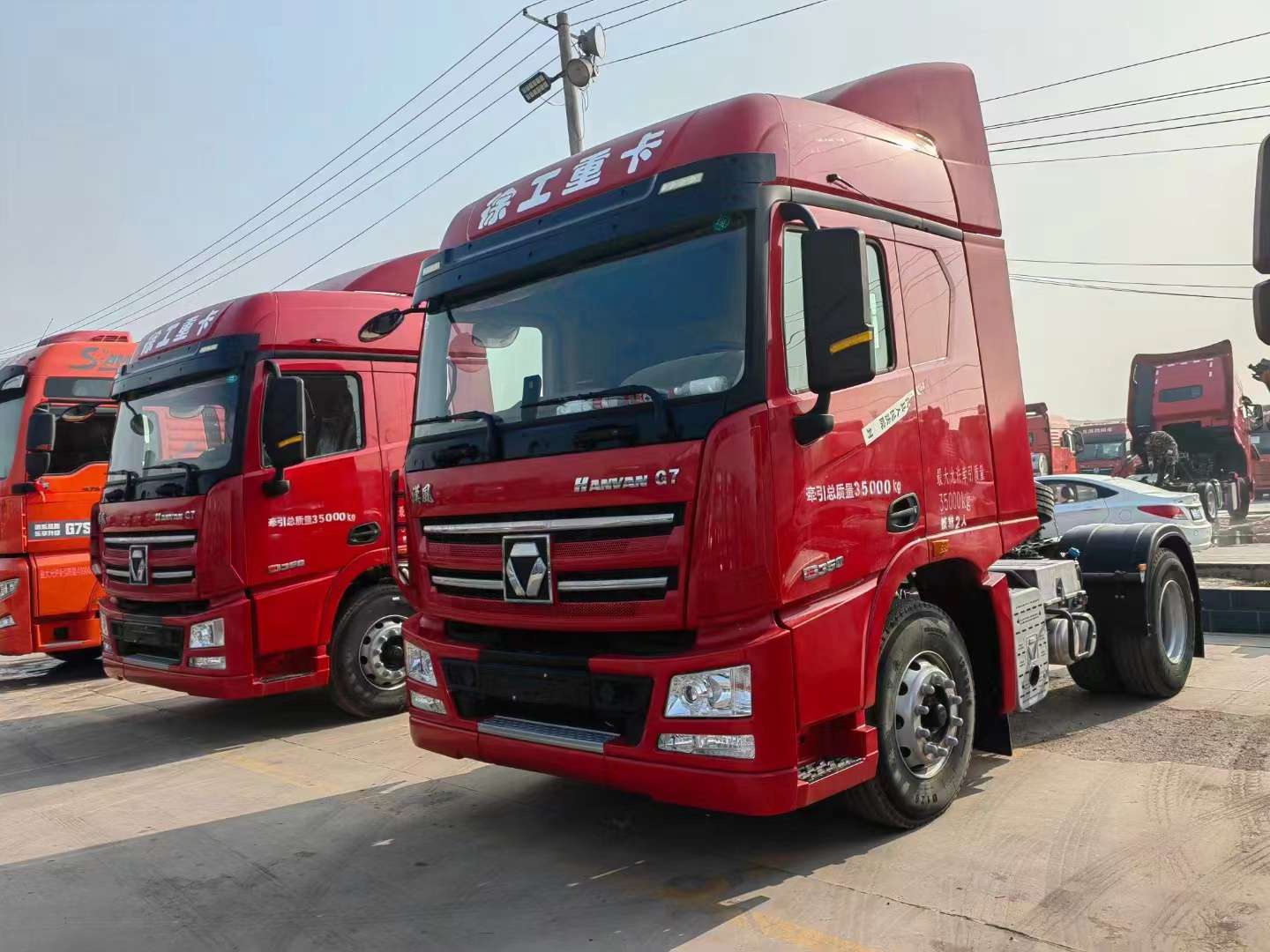 二手单驱牵引车