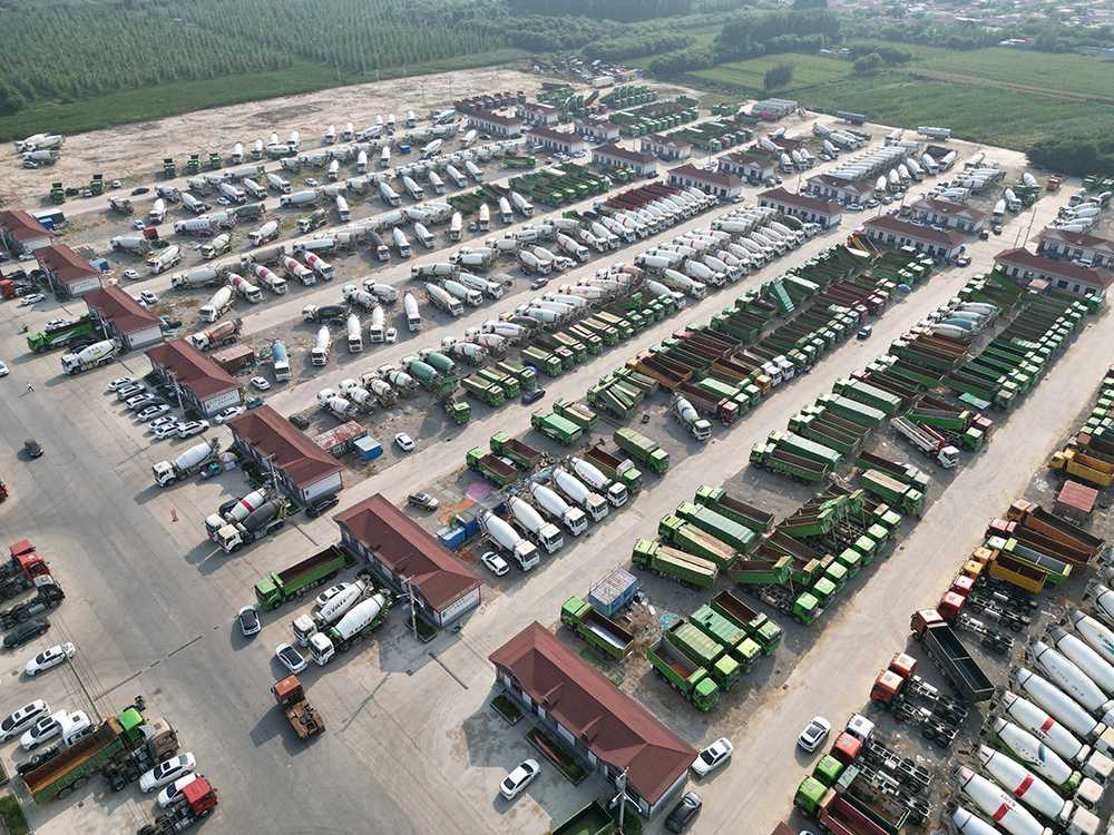 梁山华通二手车市场：中国二手自卸车的宝库