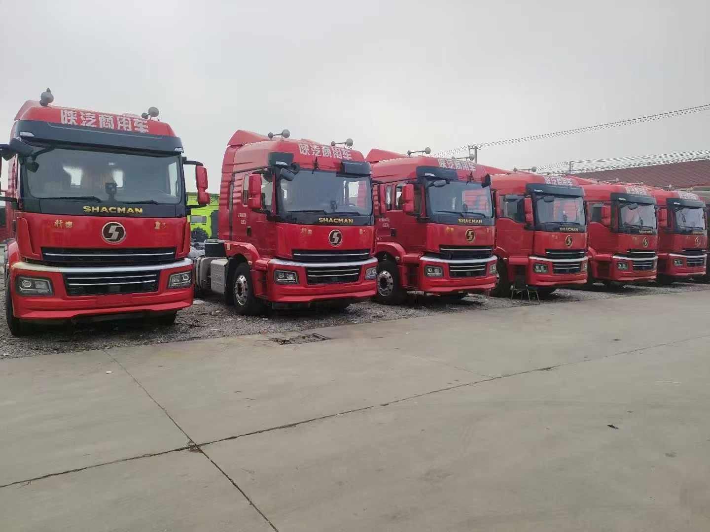 二手陕汽轩德新能源牵引车