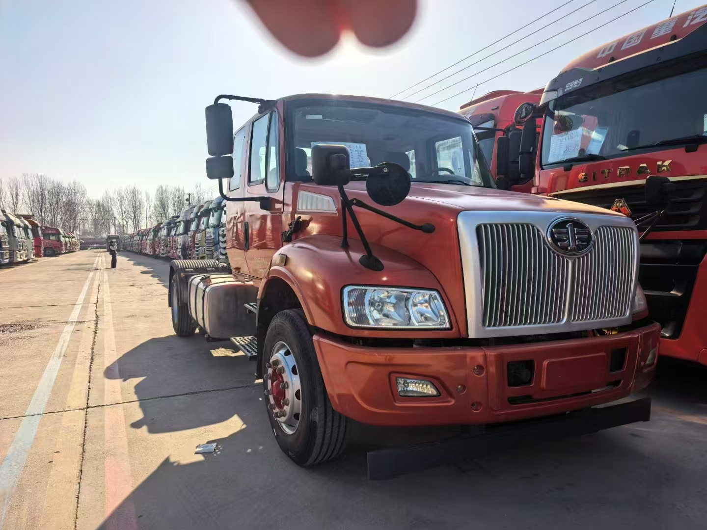 二手牵引车出口